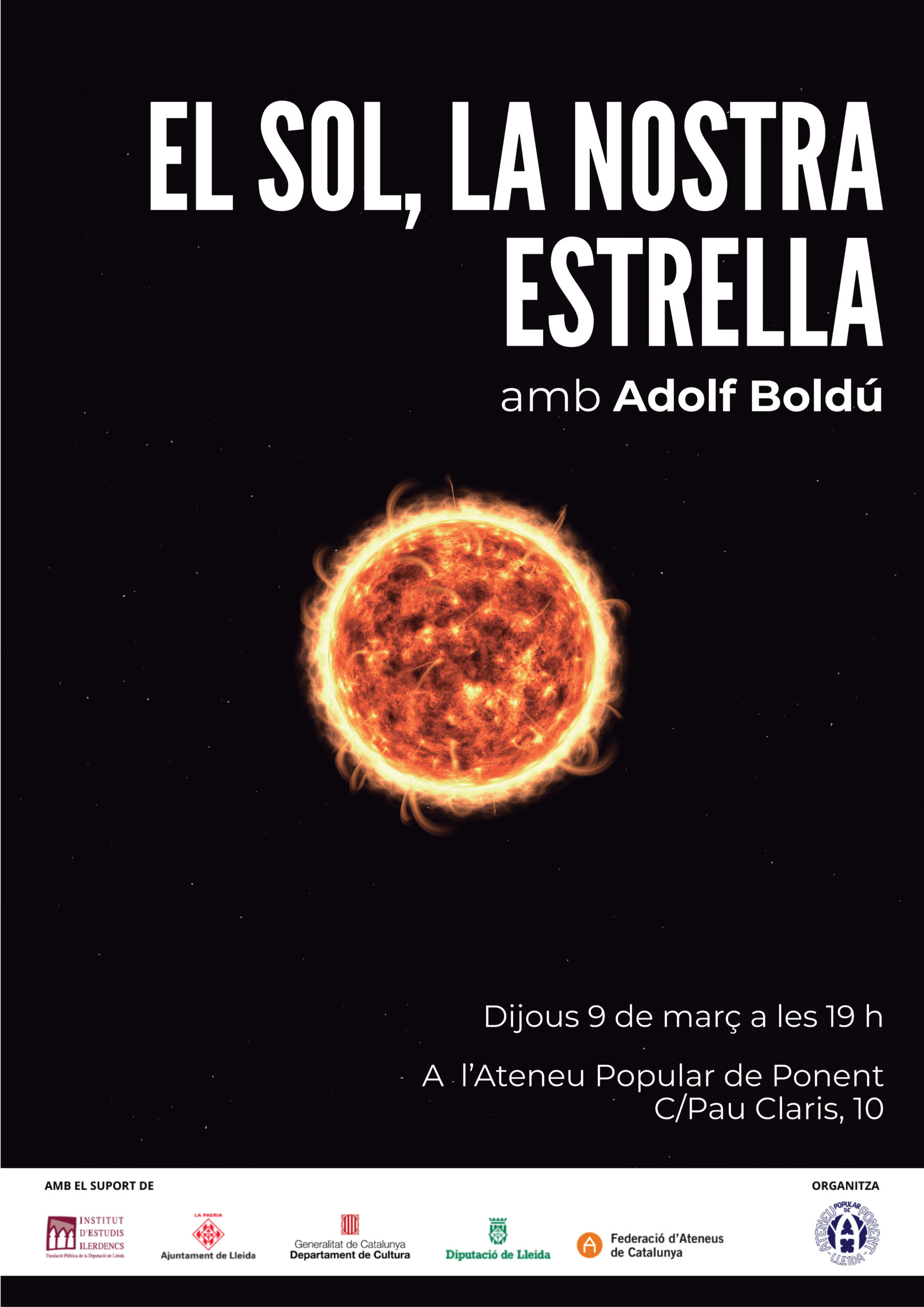 El Sol, la nostra estrella 20230112