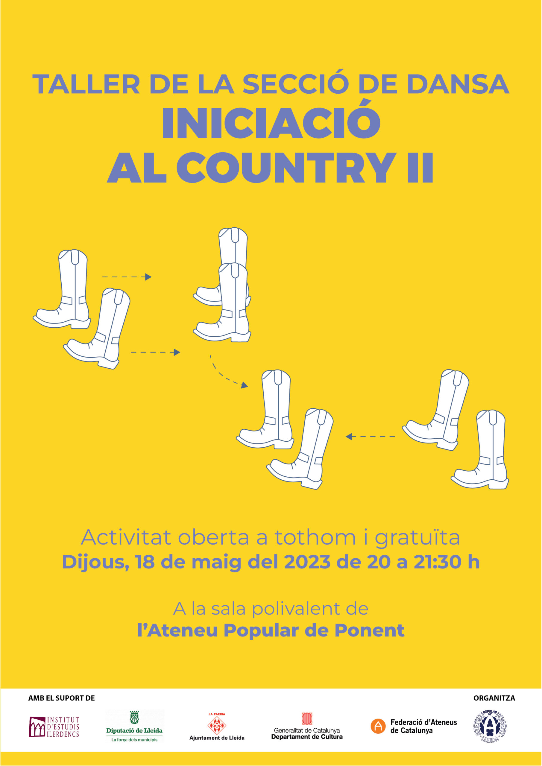 Cartell_Taller iniciació al country