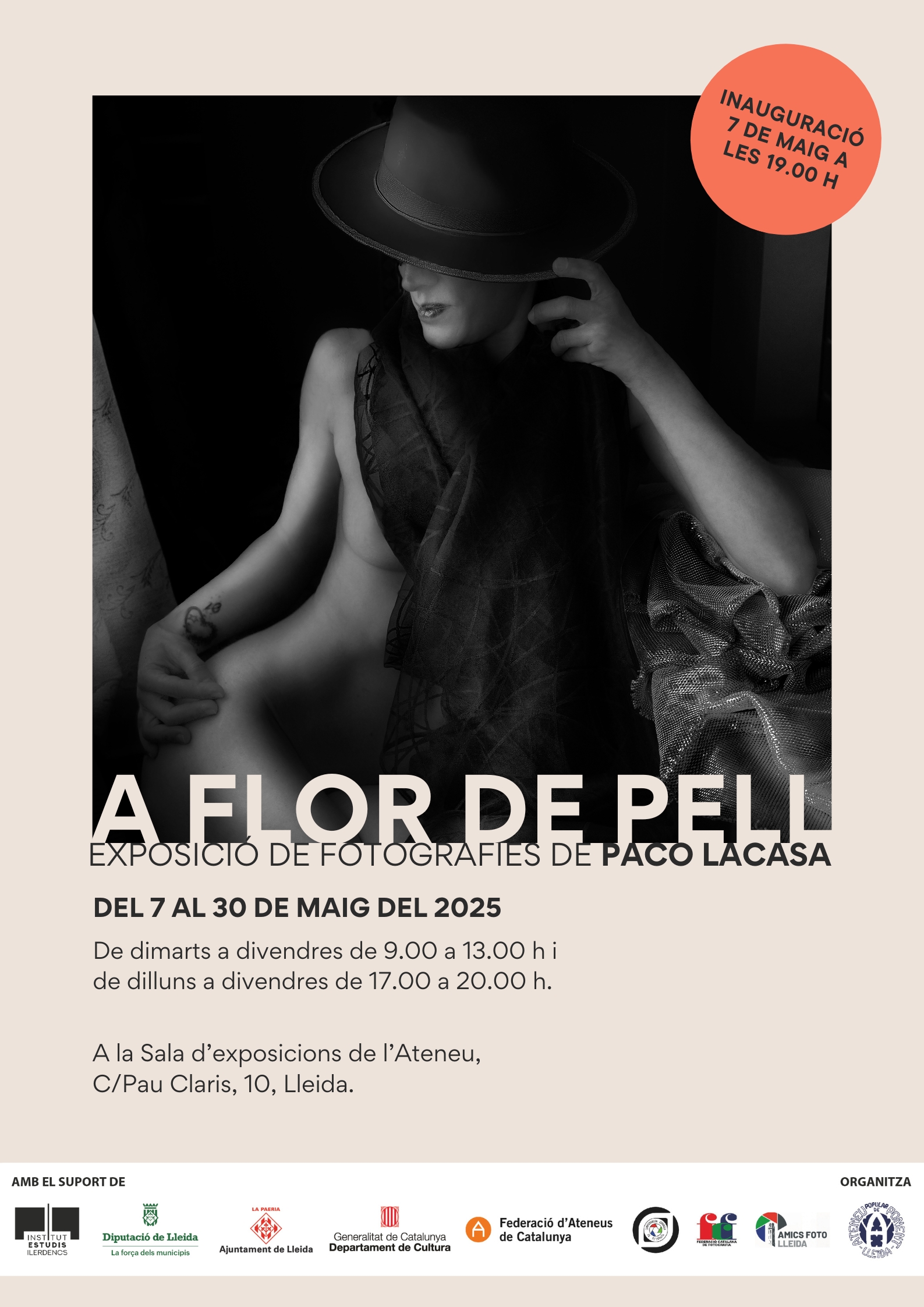 Cartell_Exposició A flor de pell