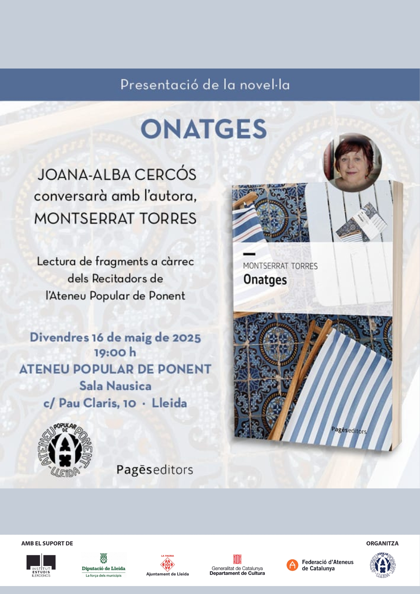 Cartell_Presentació llibre Onatges