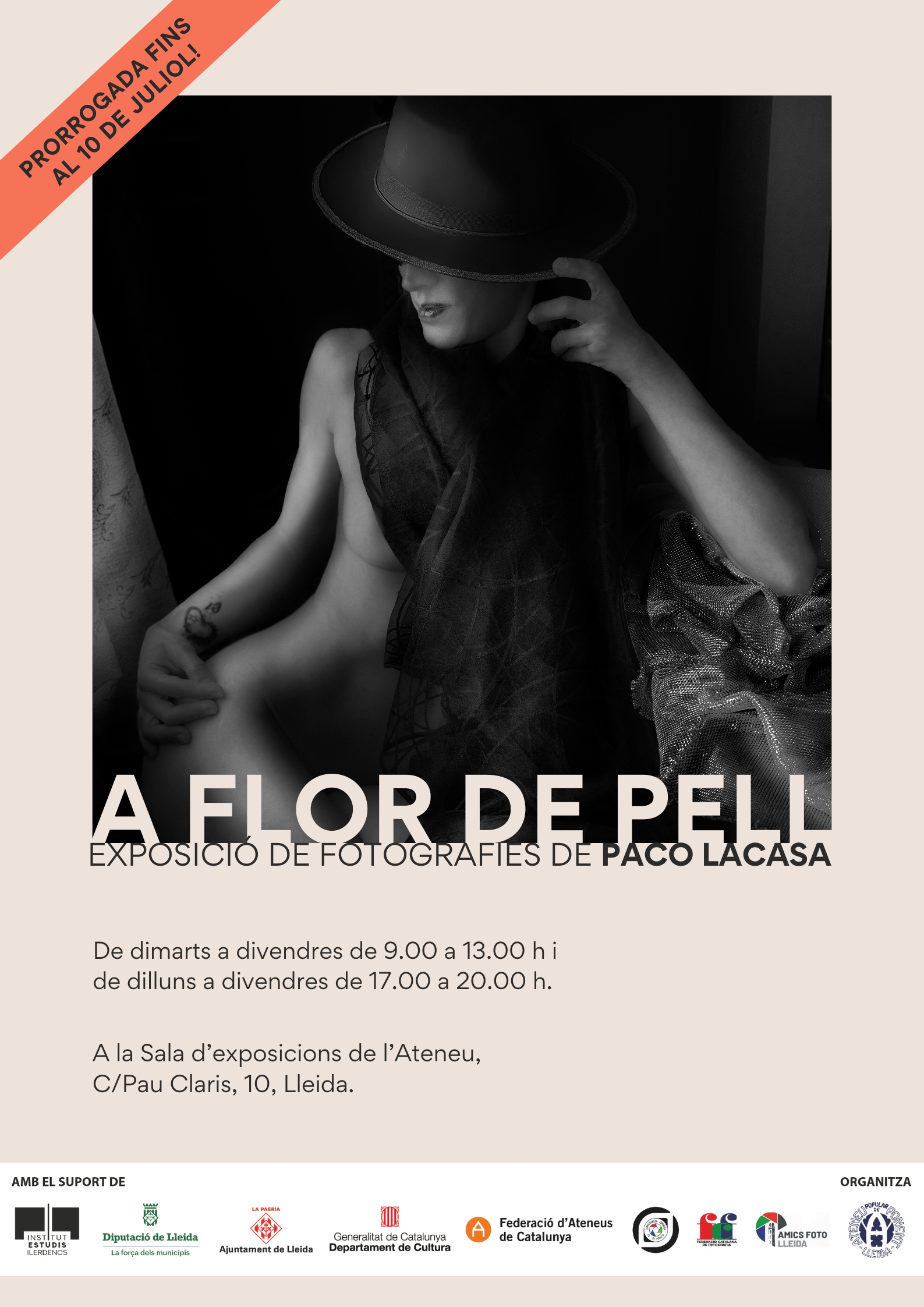 Cartell_Prorrogada exposició A flor de pell