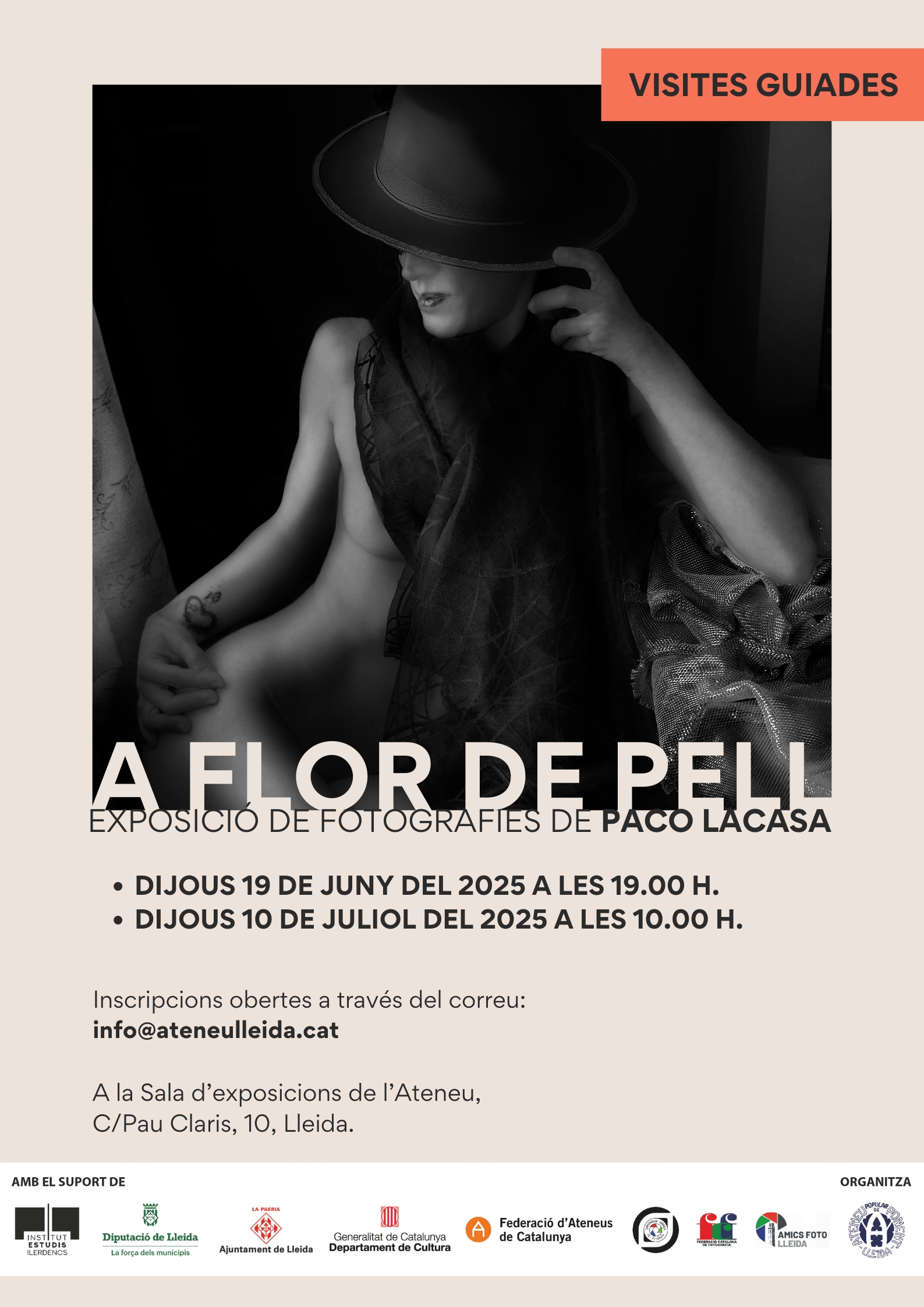 Cartell_Visites exposició A flor de pell