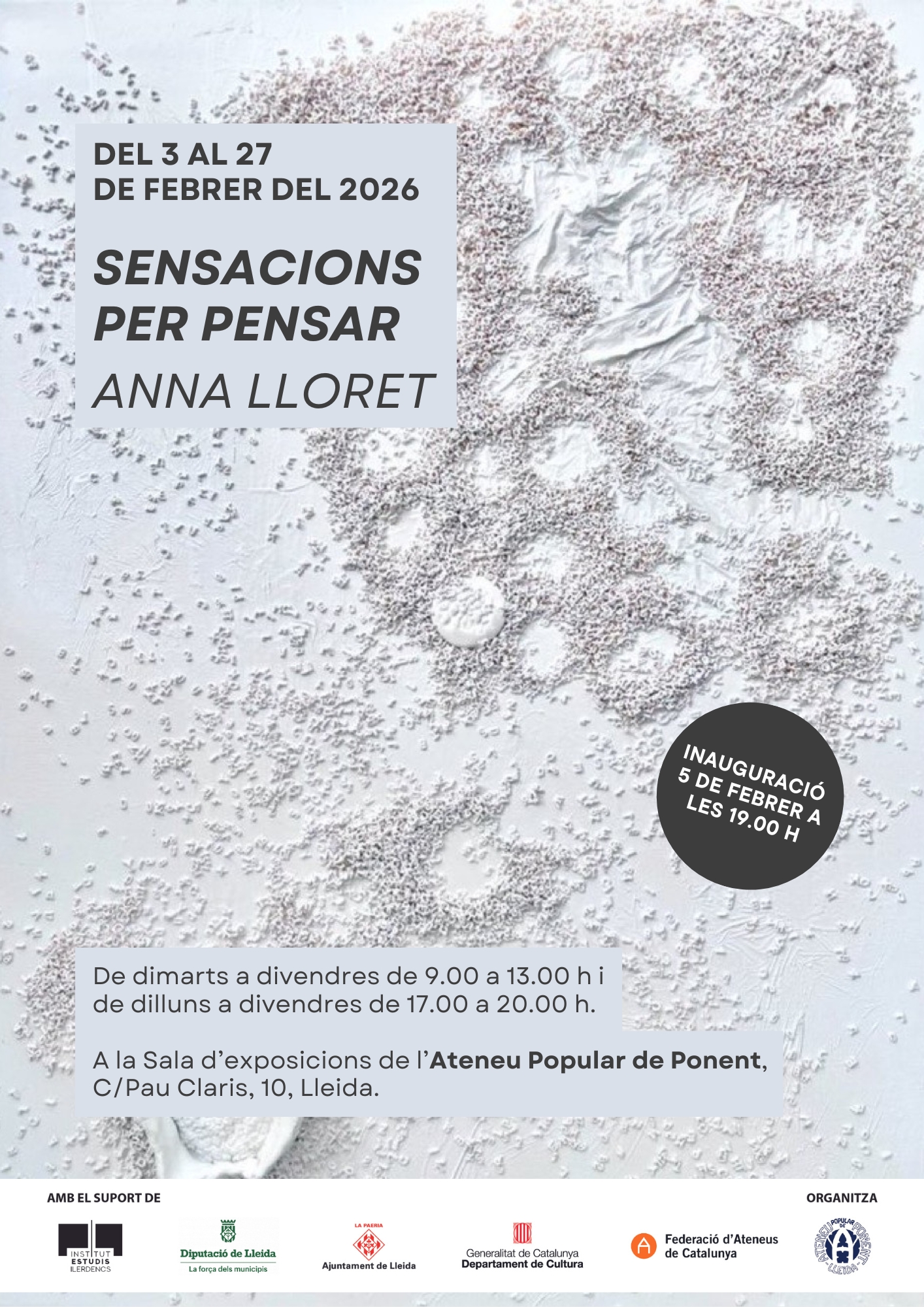 Cartell_Exposició Sensacions per pensar