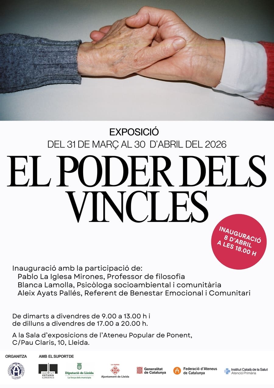 WEB_Cartell_Exposició ‘El poder dels vincles’
